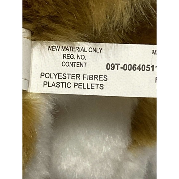 Corgi Dog Plush Brown White Demdaco Standing 9” Stuffed Animal Puppy Dog - Picture 8 of 11